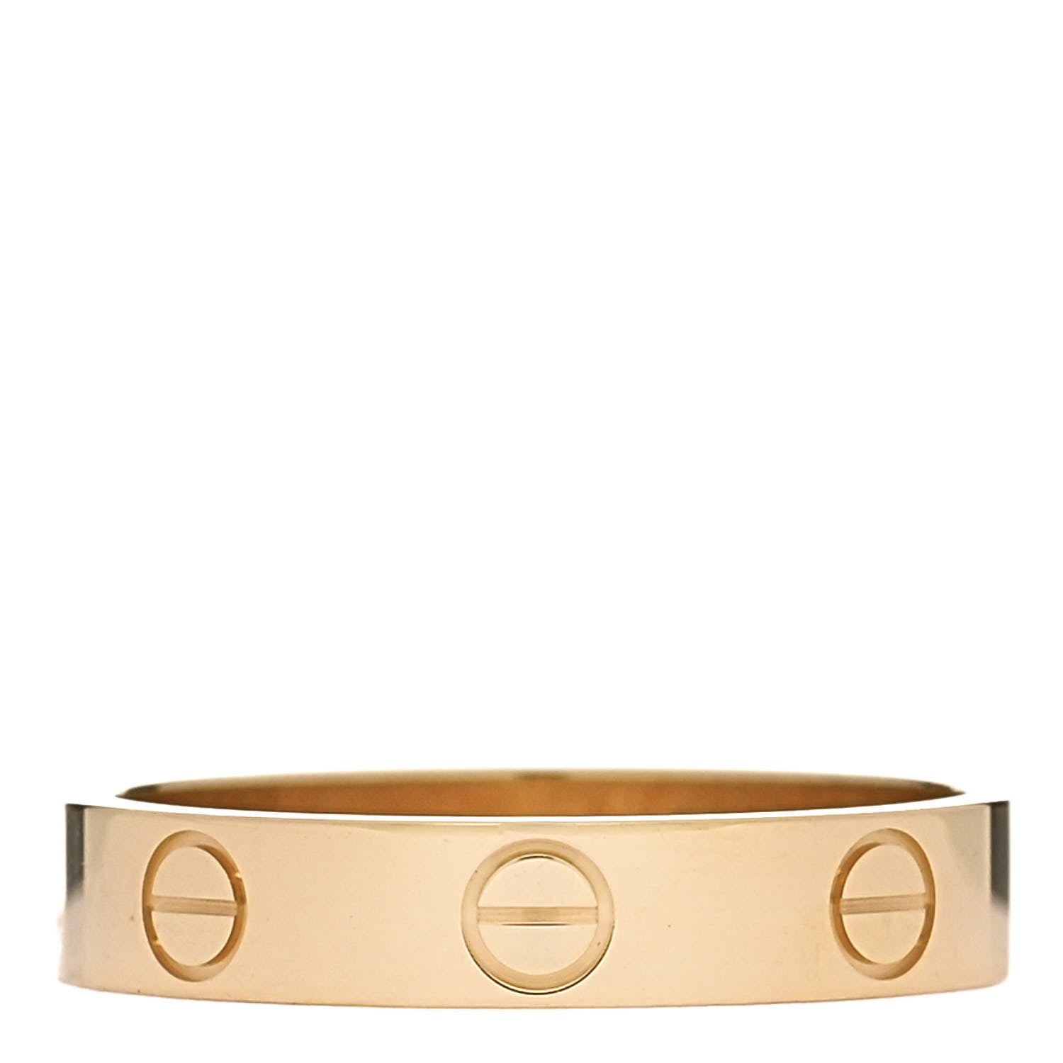 Cartier 18K Yellow Gold 3.5mm LOVE Wedding Band Ring 52 6 1 of 6
