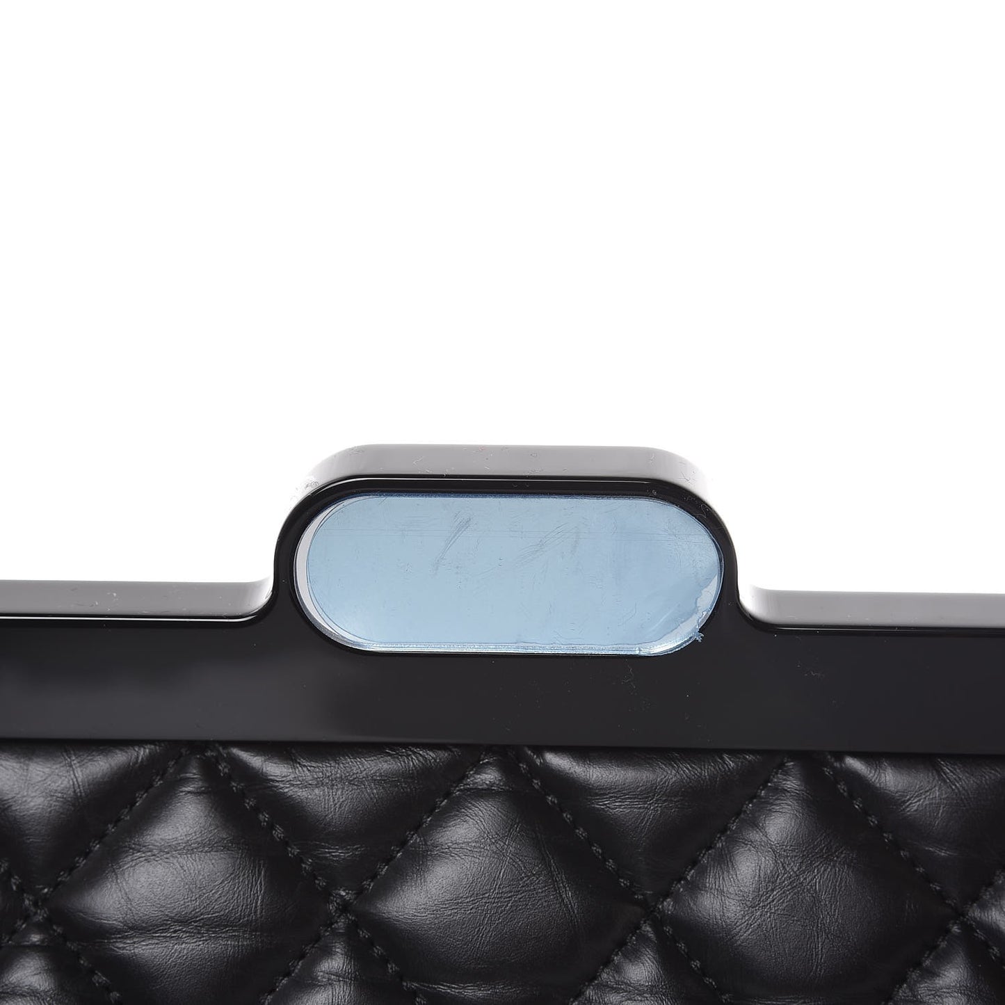 Aged Calfskin Quilted 2.55 Reissue 225 Hanger Flap Black
