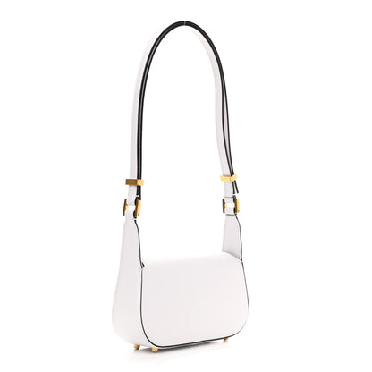 Valentino Garavani Calfskin Small Vlogo Chain Shoulder Bag Optic White 2 of 8
