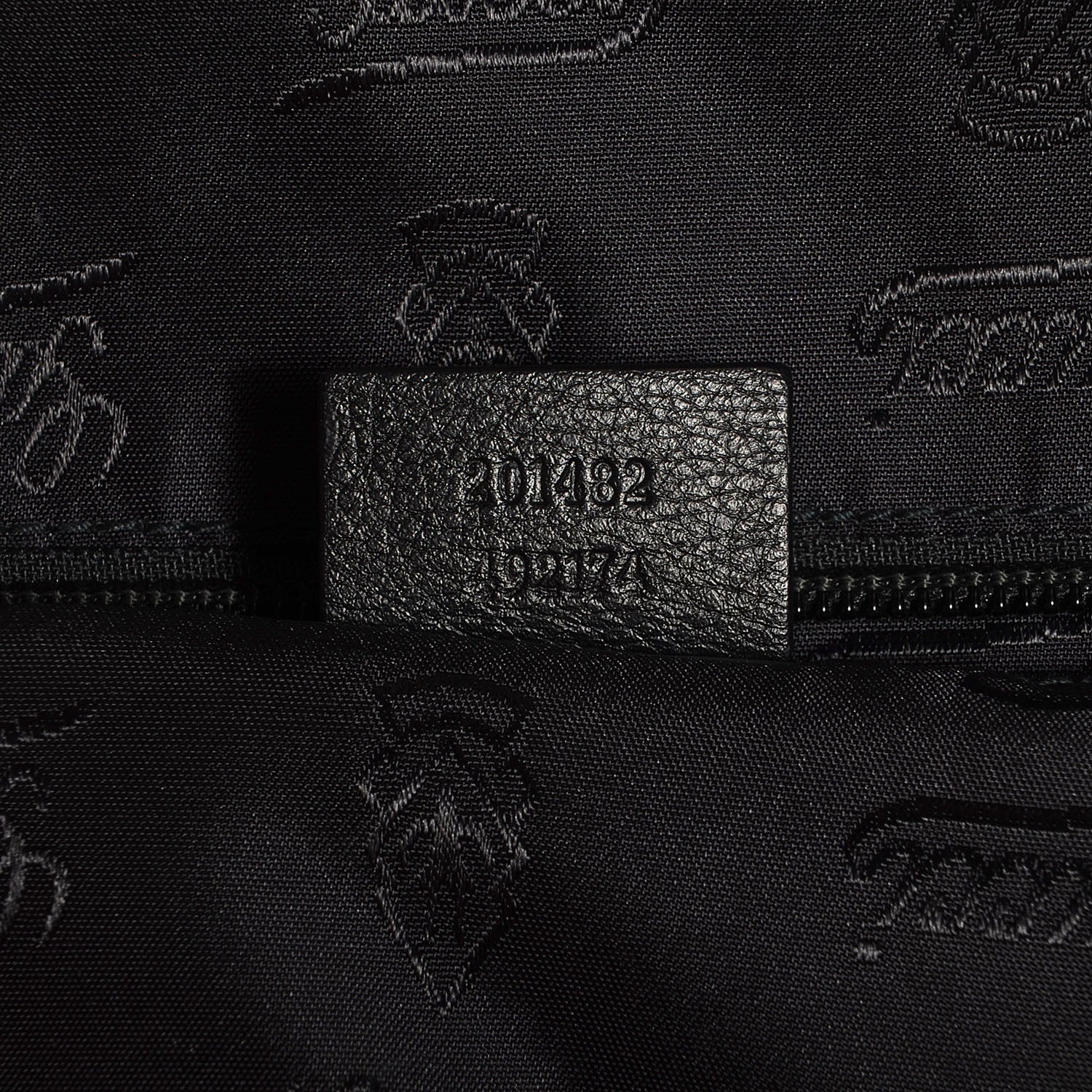 Gucci Guccissima Medium Joy Tote Bag Black 7 of 7