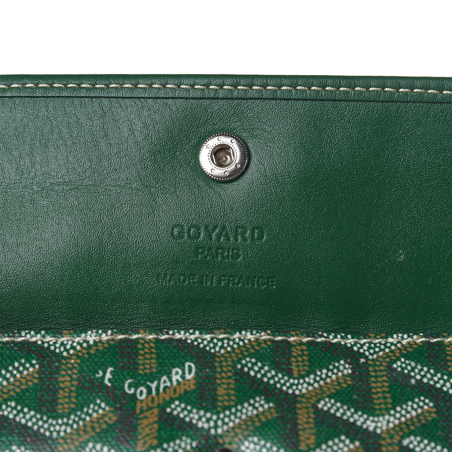 Goyard Goyardine Saint Louis PM Green 7 of 28