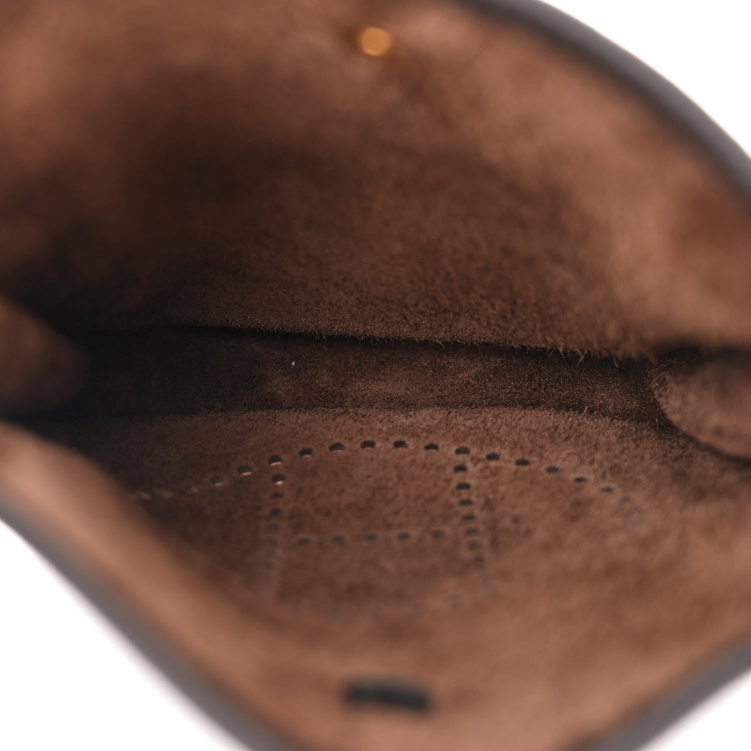 Hermes Taurillon Clemence Evelyne TPM Chocolate 5 of 10