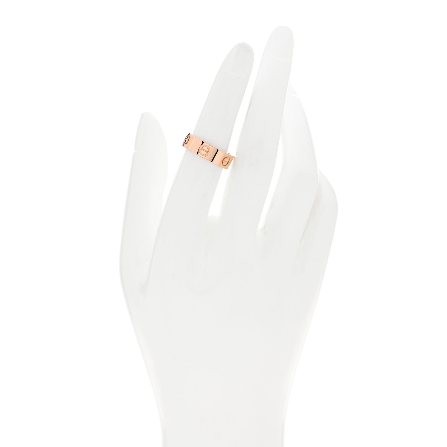 Cartier 18K Pink Gold 5.5mm LOVE Ring 52 6 2 of 5