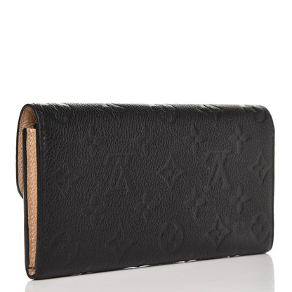 Louis Vuitton Empreinte Emilie Wallet Black Dune 3 of 6
