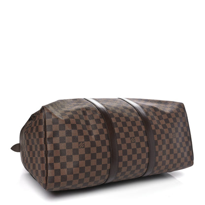 Louis Vuitton Damier Ebene Keepall 50 3 of 10