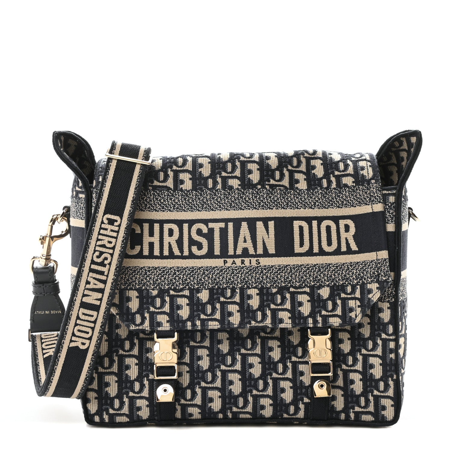 Christian Dior Oblique Medium Diorcamp Messenger Blue 1 of 11