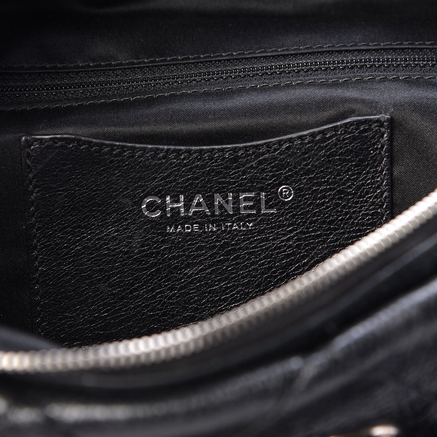 Glazed Calfskin On The Road Hobo Black