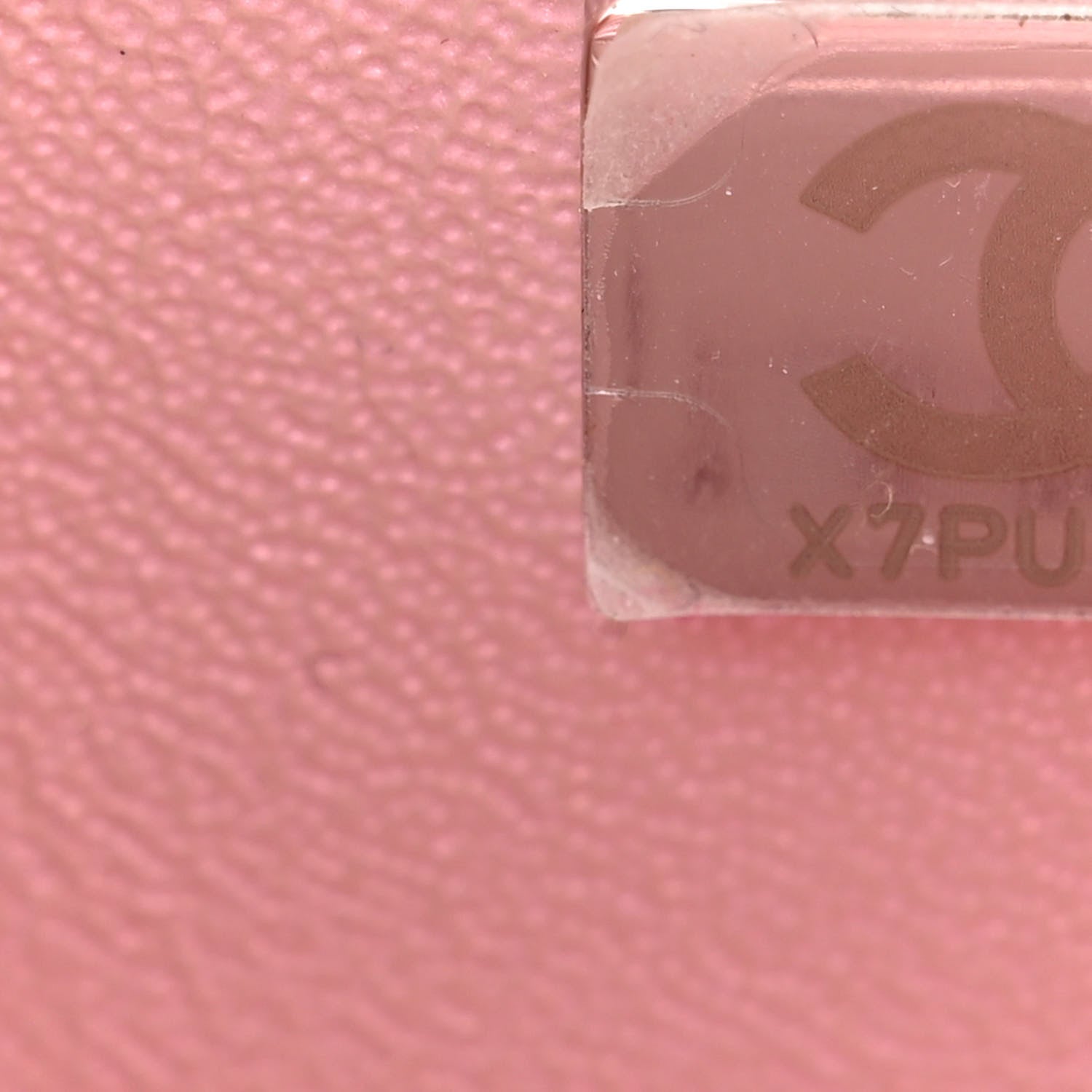 Chanel Iridescent Calfskin Quilted Mini Rectangular Flap Pink 7 of 12