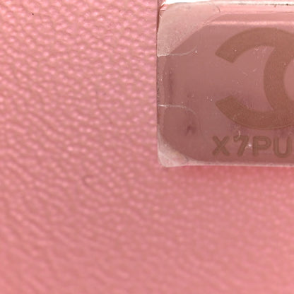 Chanel Iridescent Calfskin Quilted Mini Rectangular Flap Pink 7 of 12