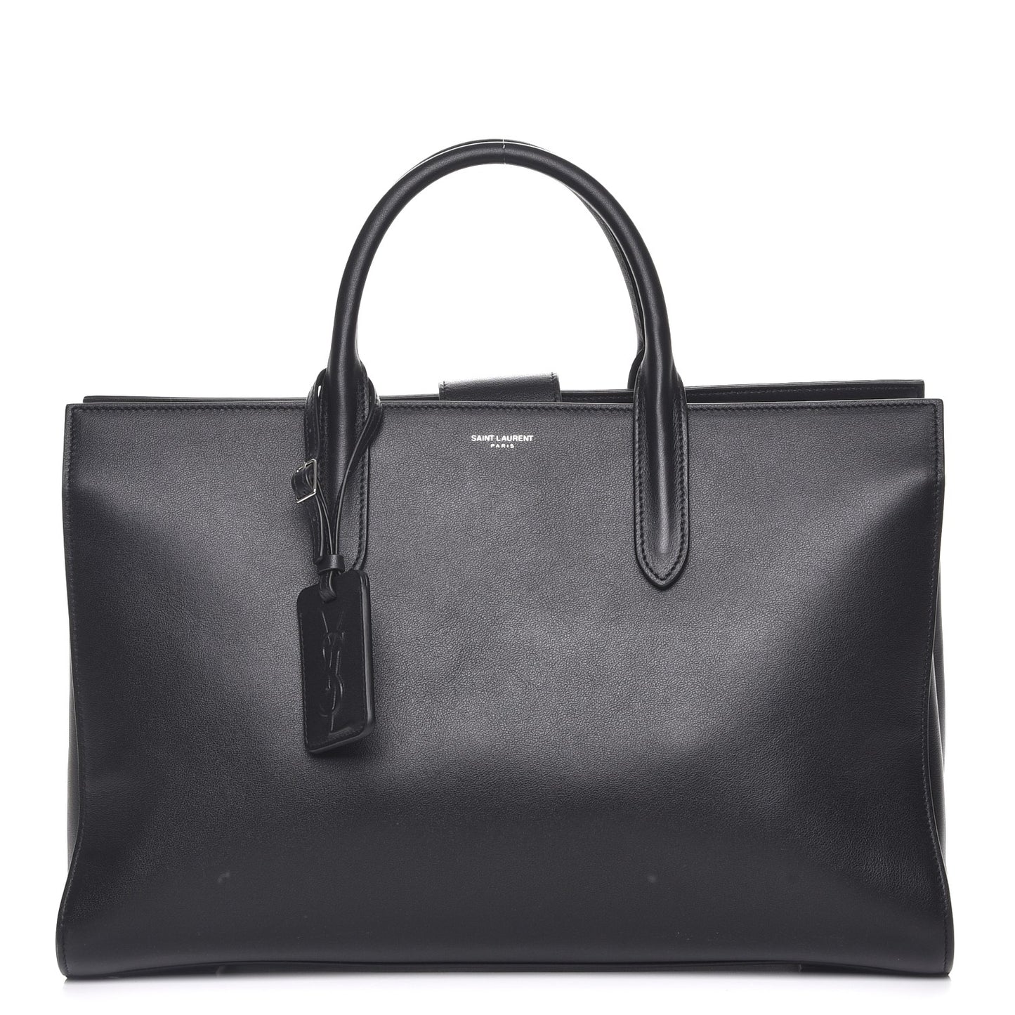 Calfskin Large Jane Tote Bag Black