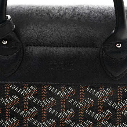 Goyard Goyardine Calfskin Mini Alpin Backpack Black 7 of 11