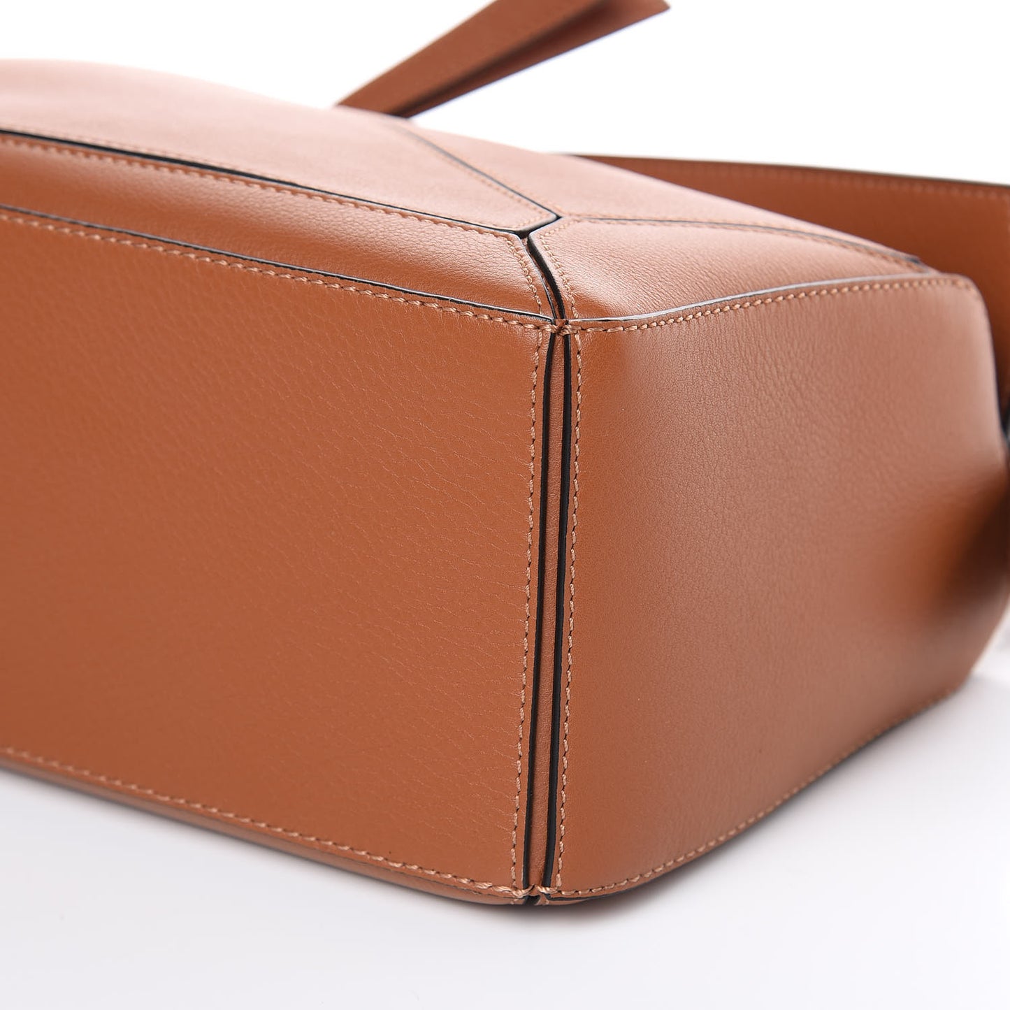 Calfskin Small Puzzle Bag Tan