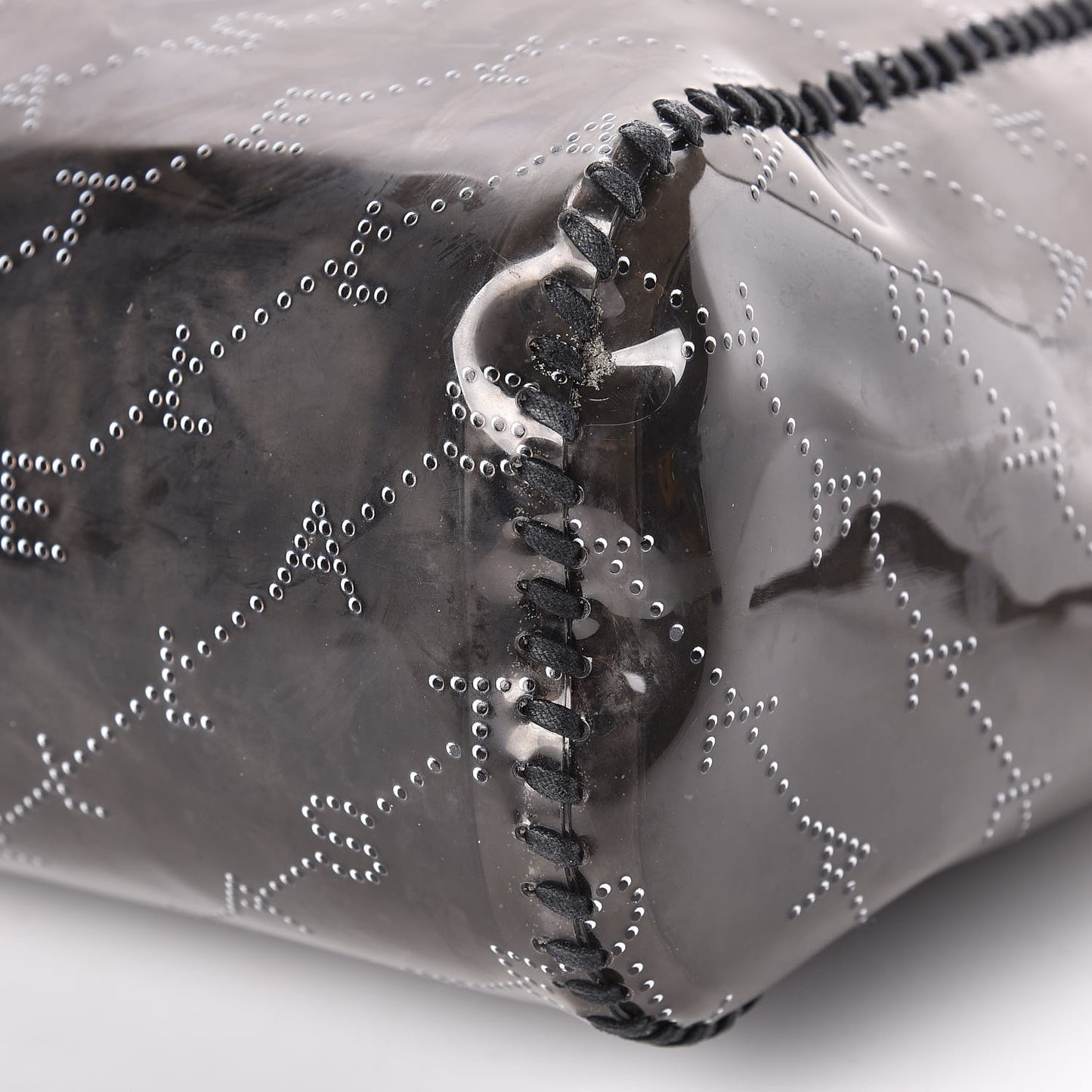 PVC Monogram Falabella Reversible Tote Black