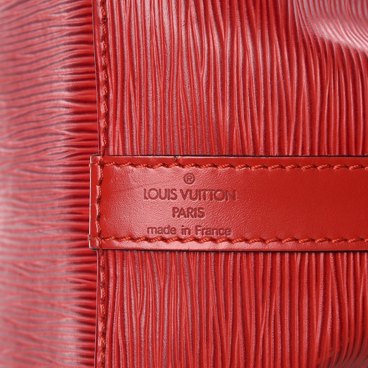 Louis Vuitton Epi Petit Noe Castillan Red 6 of 12