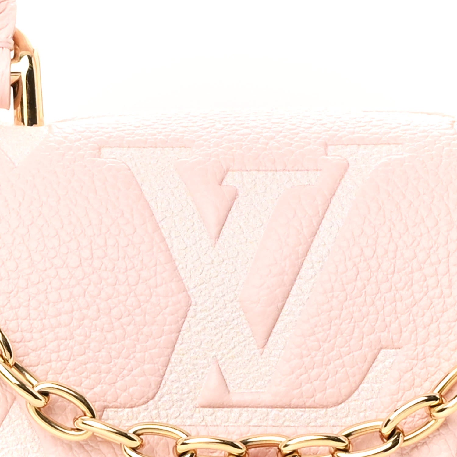 Louis Vuitton Empreinte Monogram Giant Madeleine Nano Rose White Quartz 7 of 11