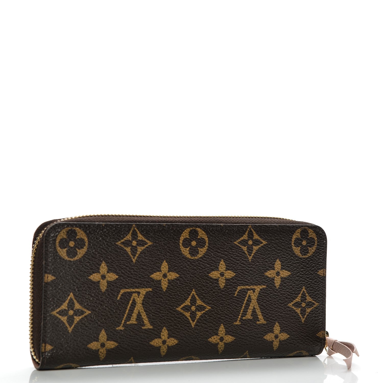 Louis Vuitton Monogram Clemence Wallet Rose Ballerine 3 of 7