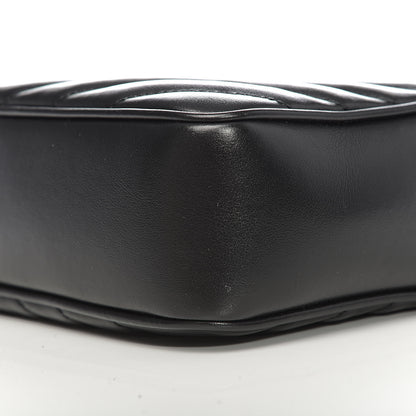 Saint Laurent Calfskin Matelasse Monogram Lou Camera Bag Black 9 of 10