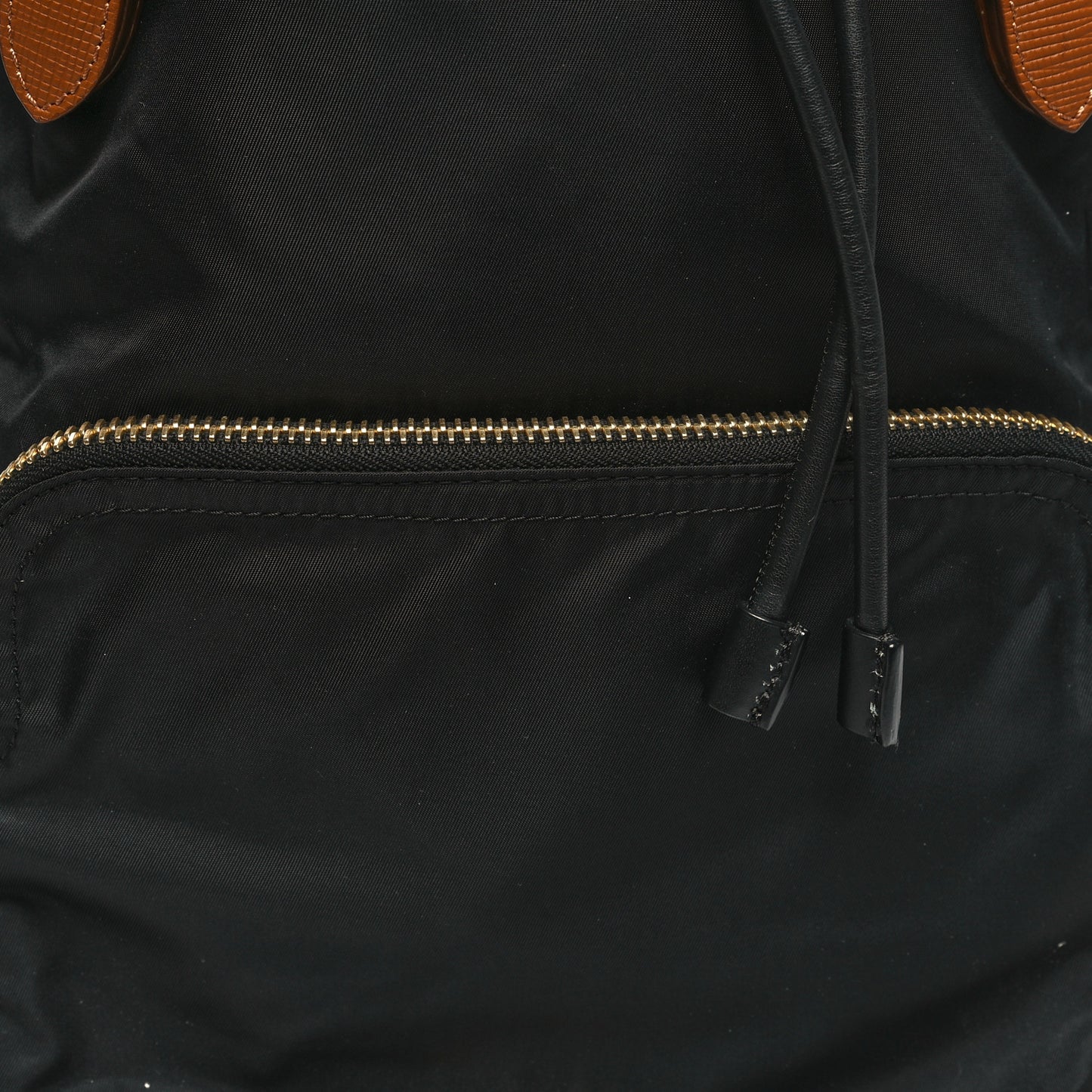 Nylon Medium Rucksack Backpack Black