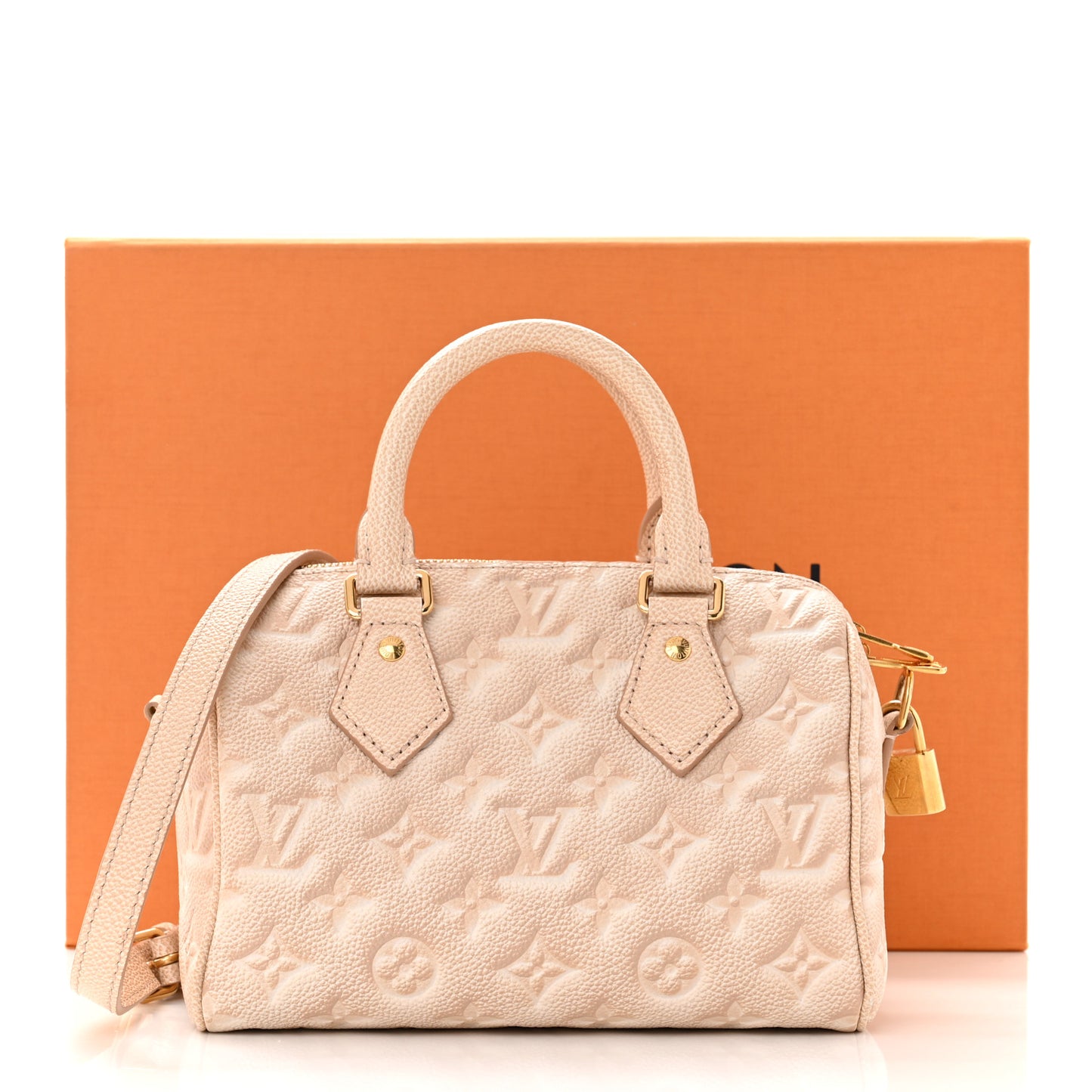 Empreinte Monogram Summer Stardust Speedy Bandouliere 20 Beige Clair