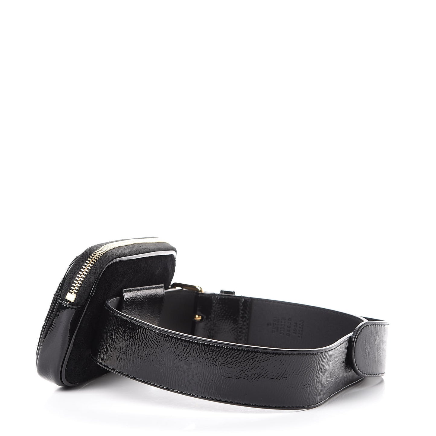 Suede Patent Ophidia Belted iPhone Case 85 34 Black