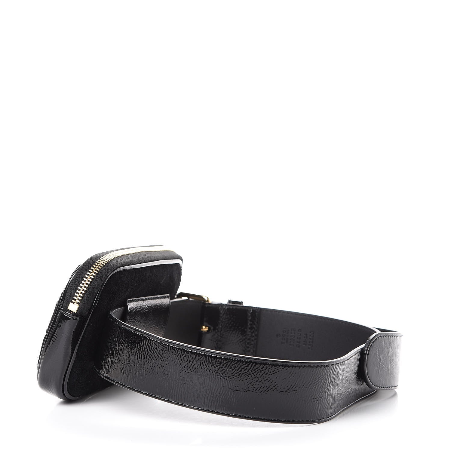 Gucci Suede Patent Ophidia Belted iPhone Case 85 34 Black 2 of 12