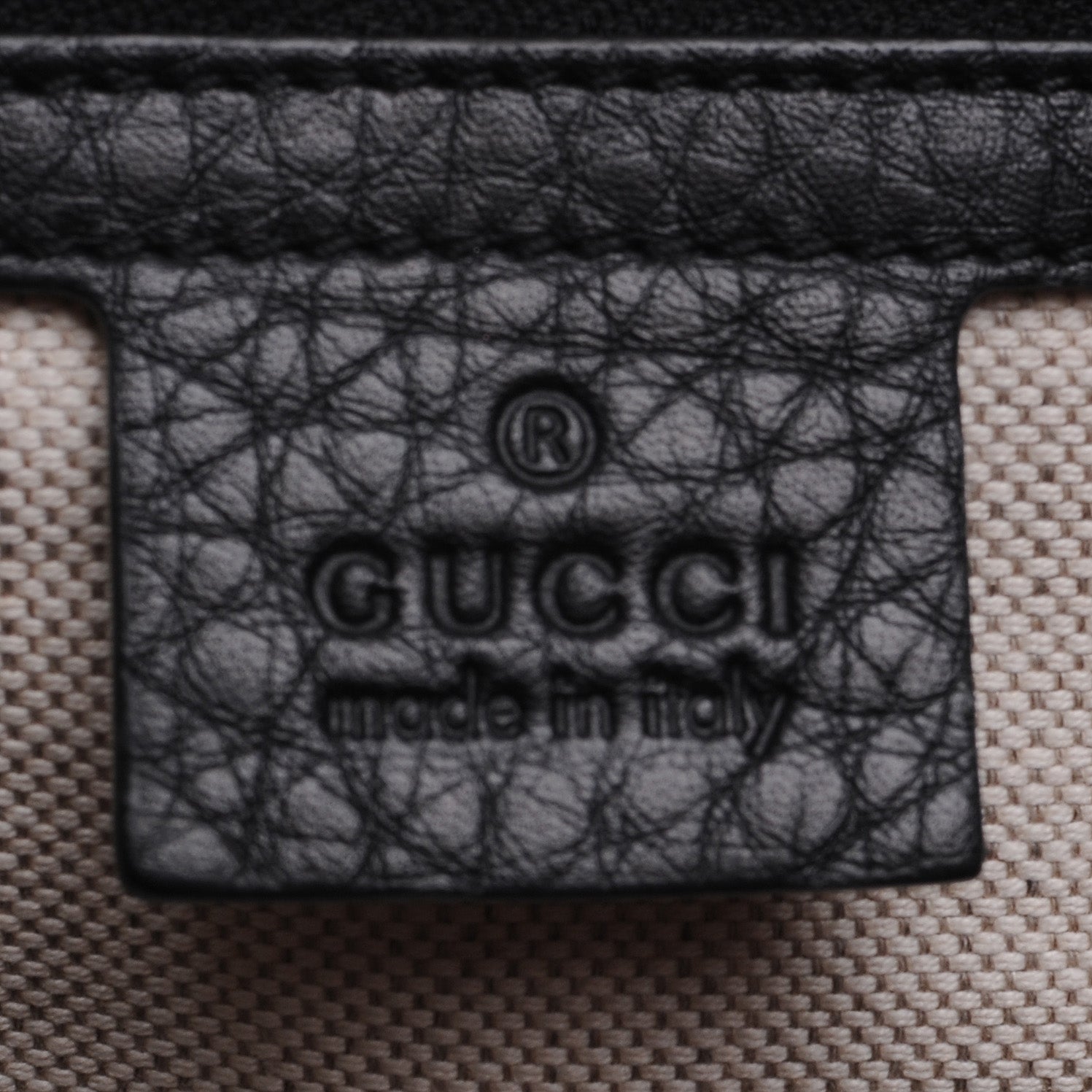 Gucci Leather Vintage Web Medium Boston Black 5 of 7
