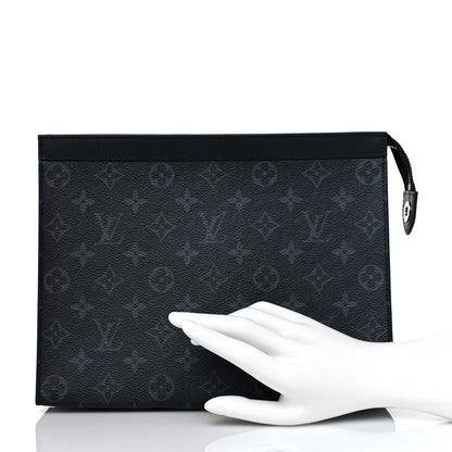 Louis Vuitton Monogram Eclipse Pochette Voyage MM 2 of 10