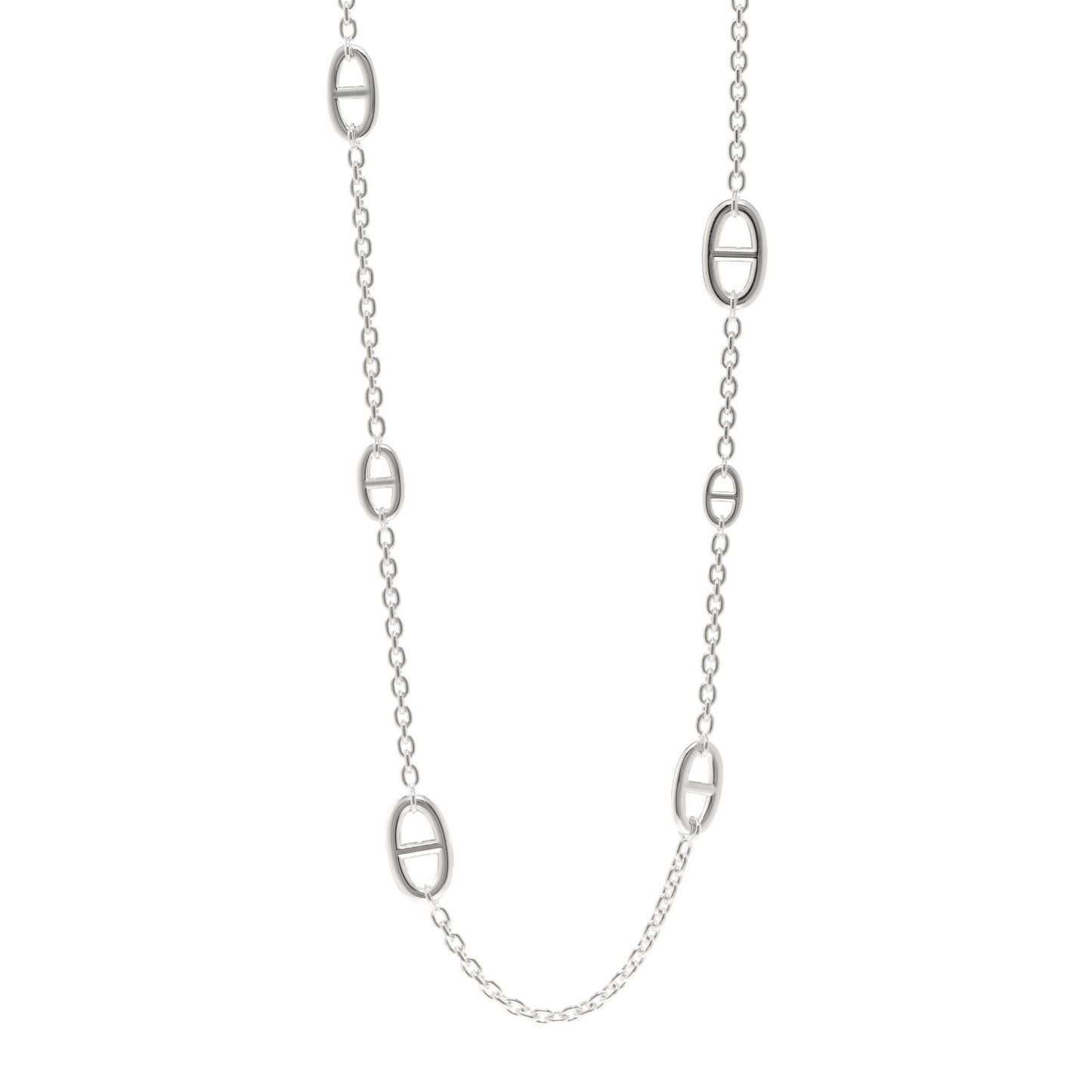 Sterling Silver Farandole Necklace 80