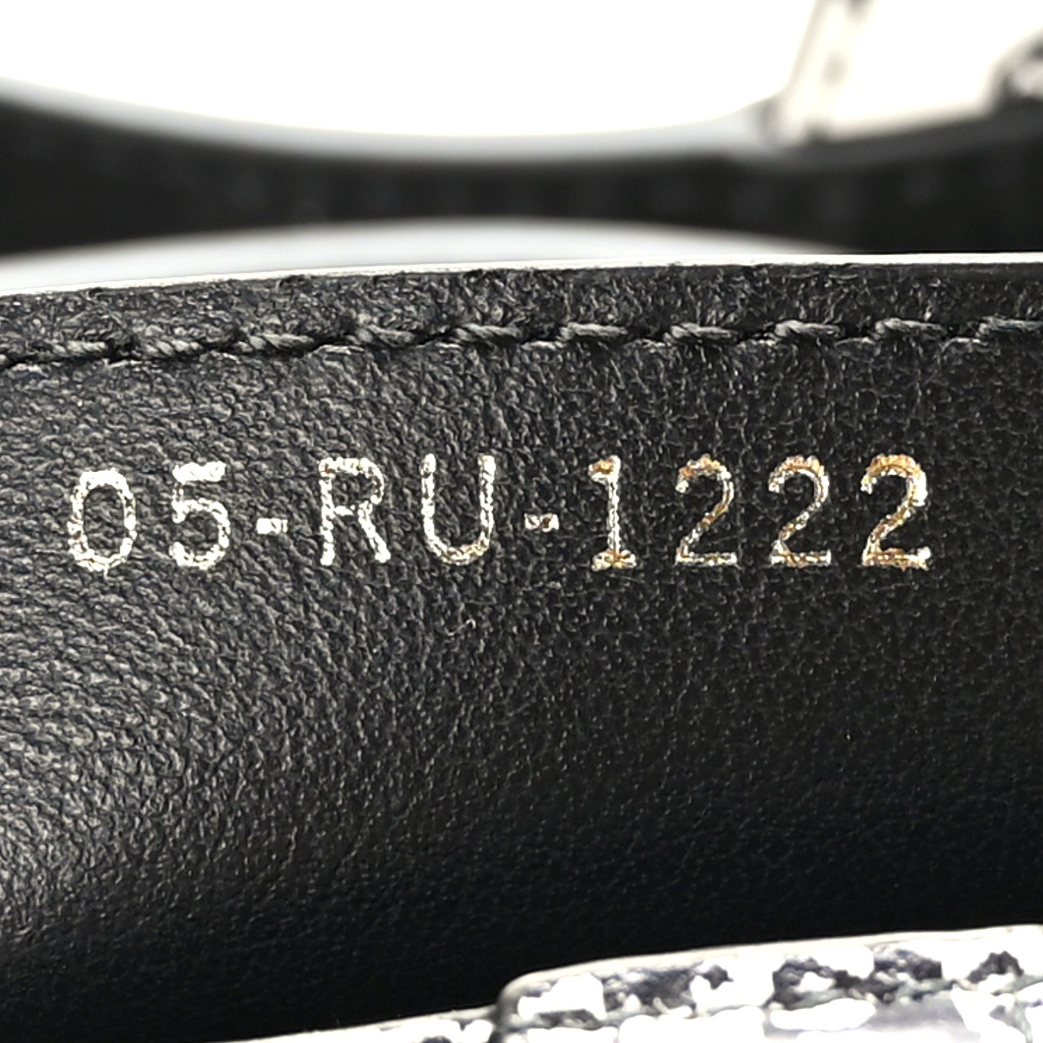 Christian Dior Calfskin Plan De Paris Printed Saddle Bag With Strap White Black 7 of 9