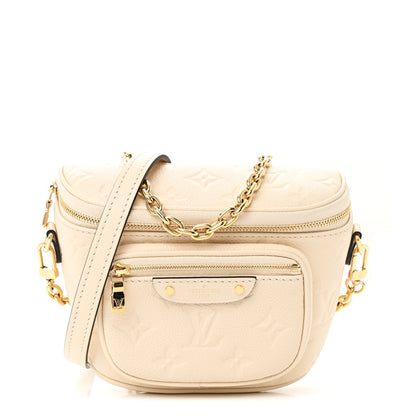 Louis Vuitton Empreinte Mini Bumbag Cream 1 of 10