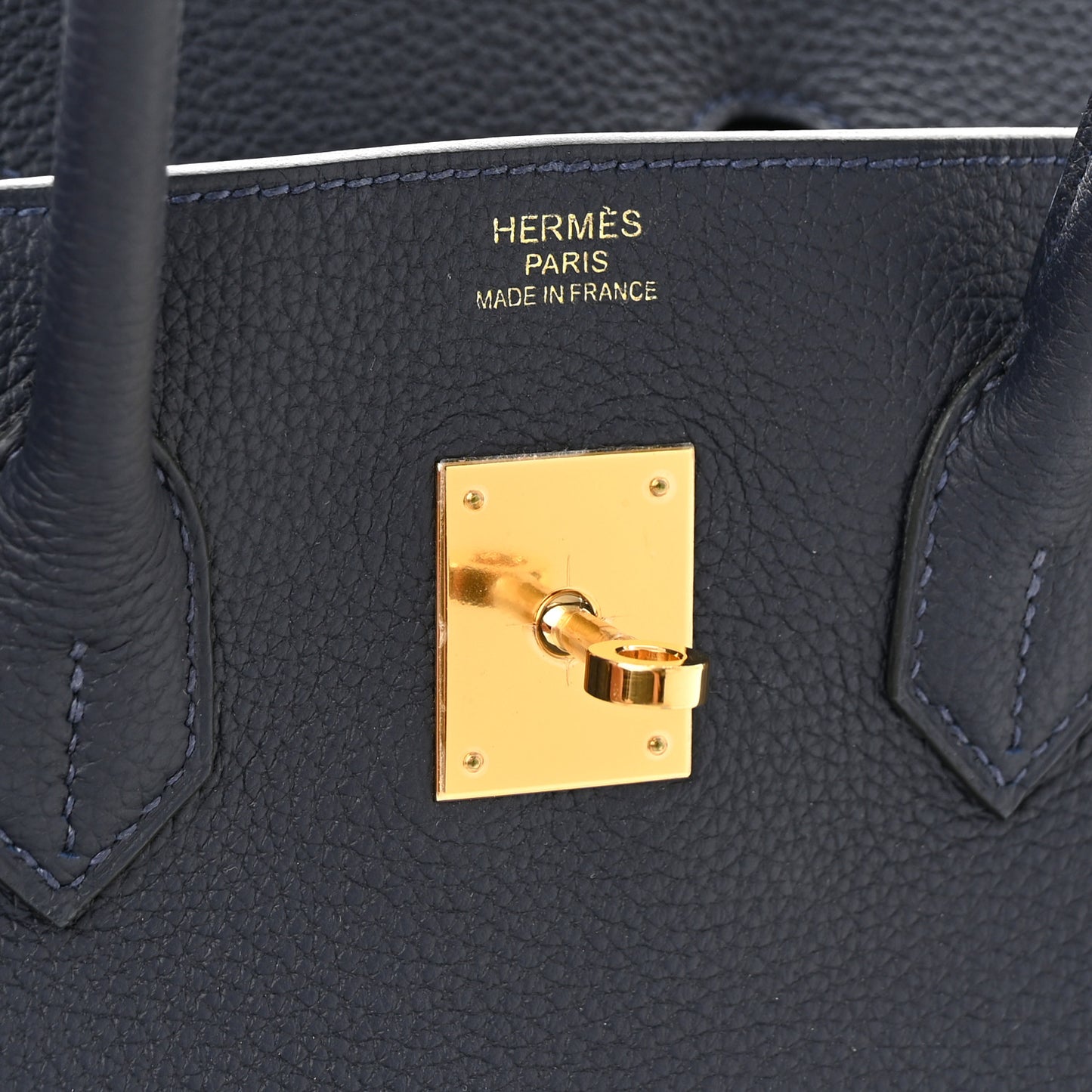Togo Birkin 35 Bleu Nuit