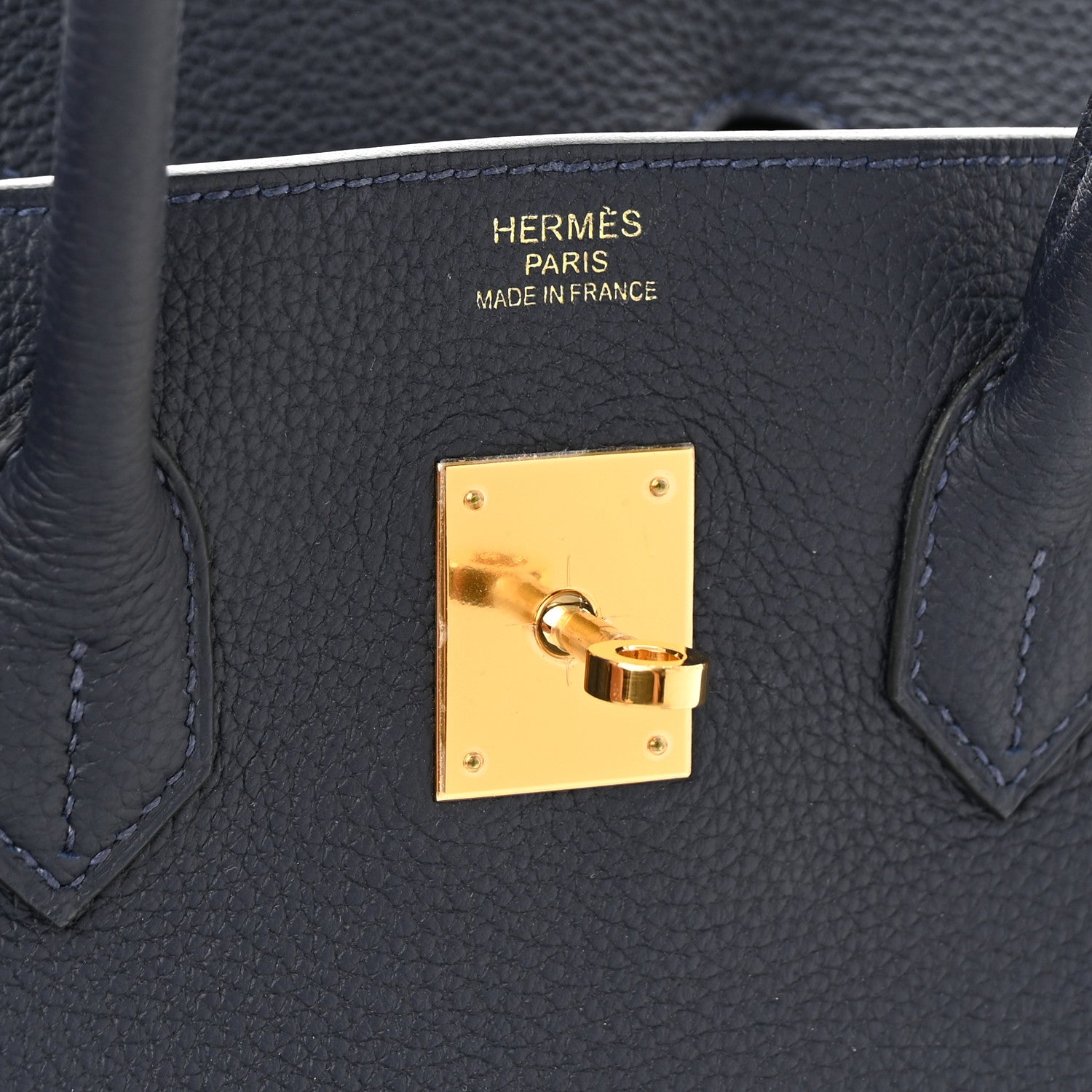 Hermes Togo Birkin 35 Bleu Nuit 6 of 11