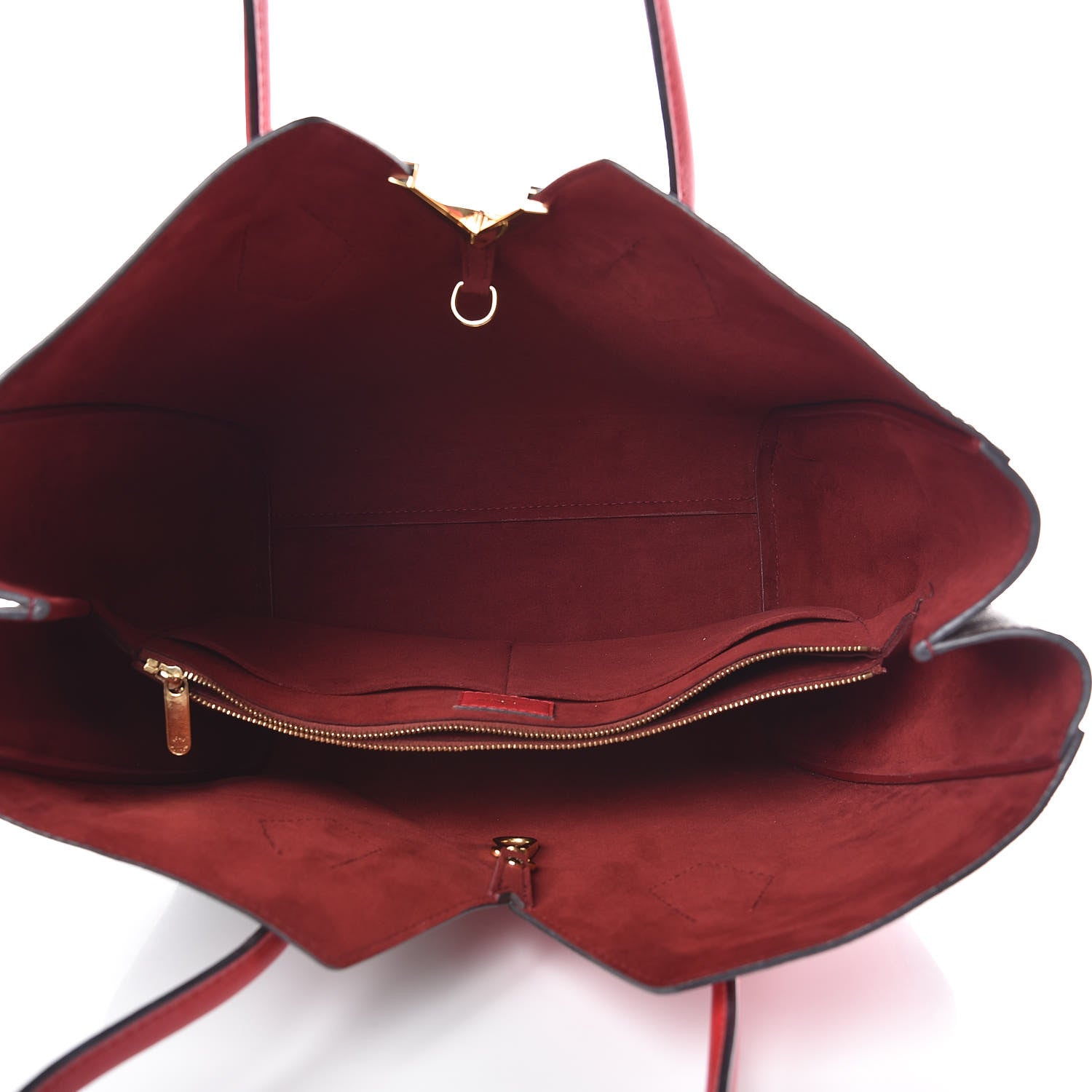 Louis Vuitton Calfskin Monogram Kimono Tote Cherry 5 of 11