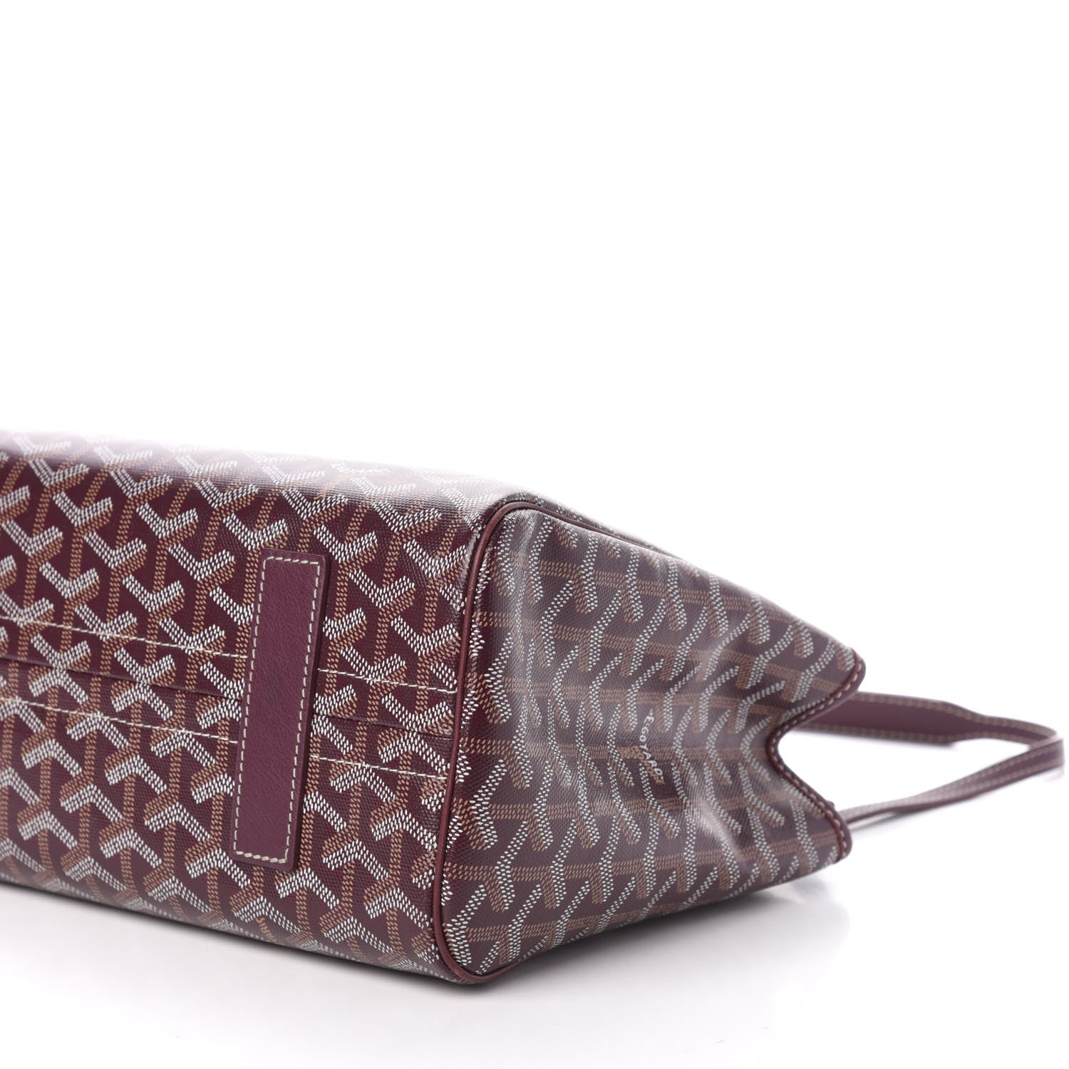 Goyard Goyardine Rouette PM Burgundy 10 of 11