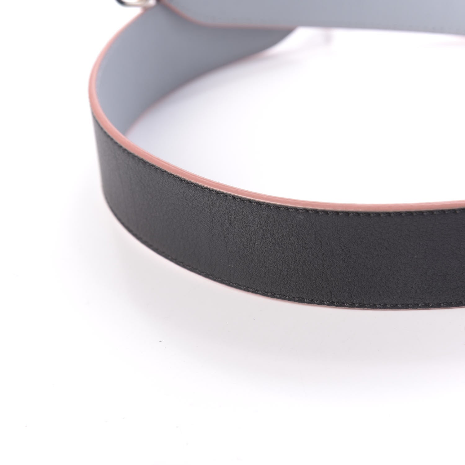 Fendi Calfskin Strap You Black Black Dust Grey 7 of 7