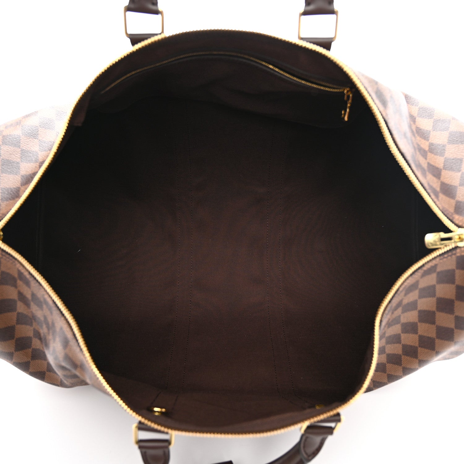 Louis Vuitton Damier Ebene Keepall Bandouliere 55 4 of 7