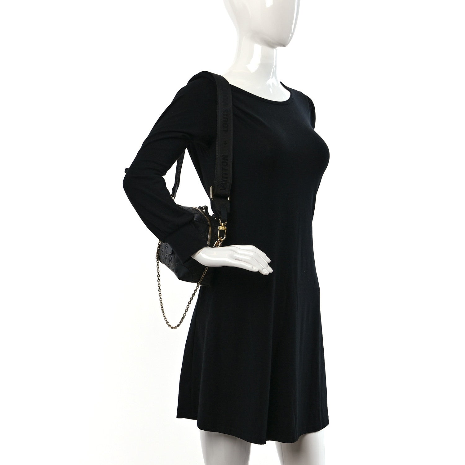 Louis Vuitton Empreinte Petite Malle Souple Black 2 of 9
