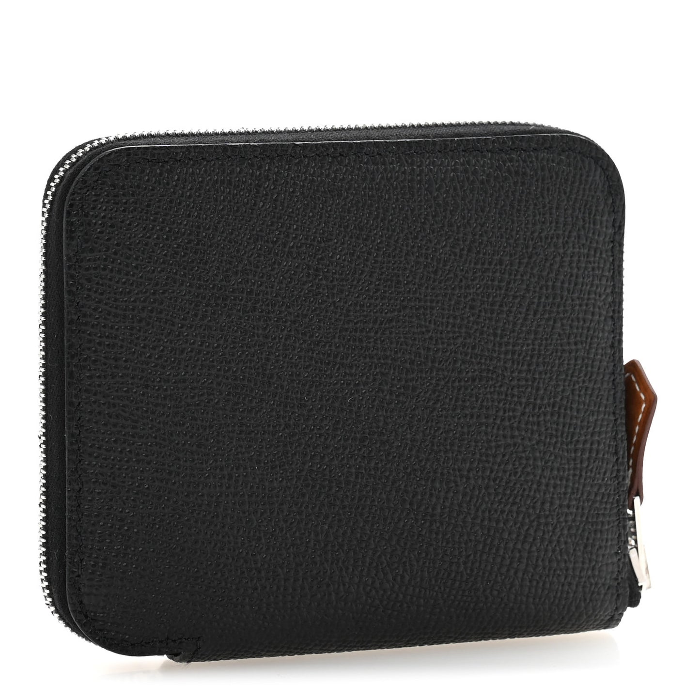 Epsom Silk'in Compact Wallet Black