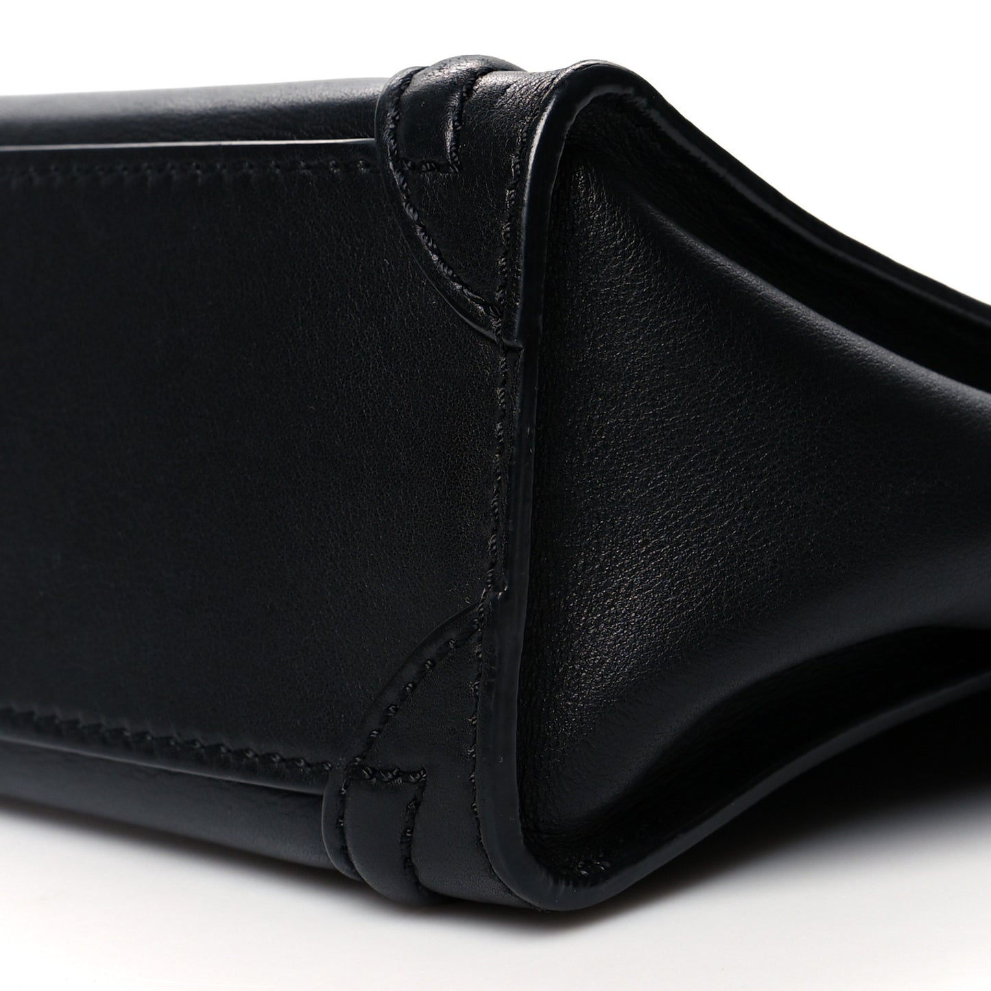 Smooth Calfskin Nano Luggage Black