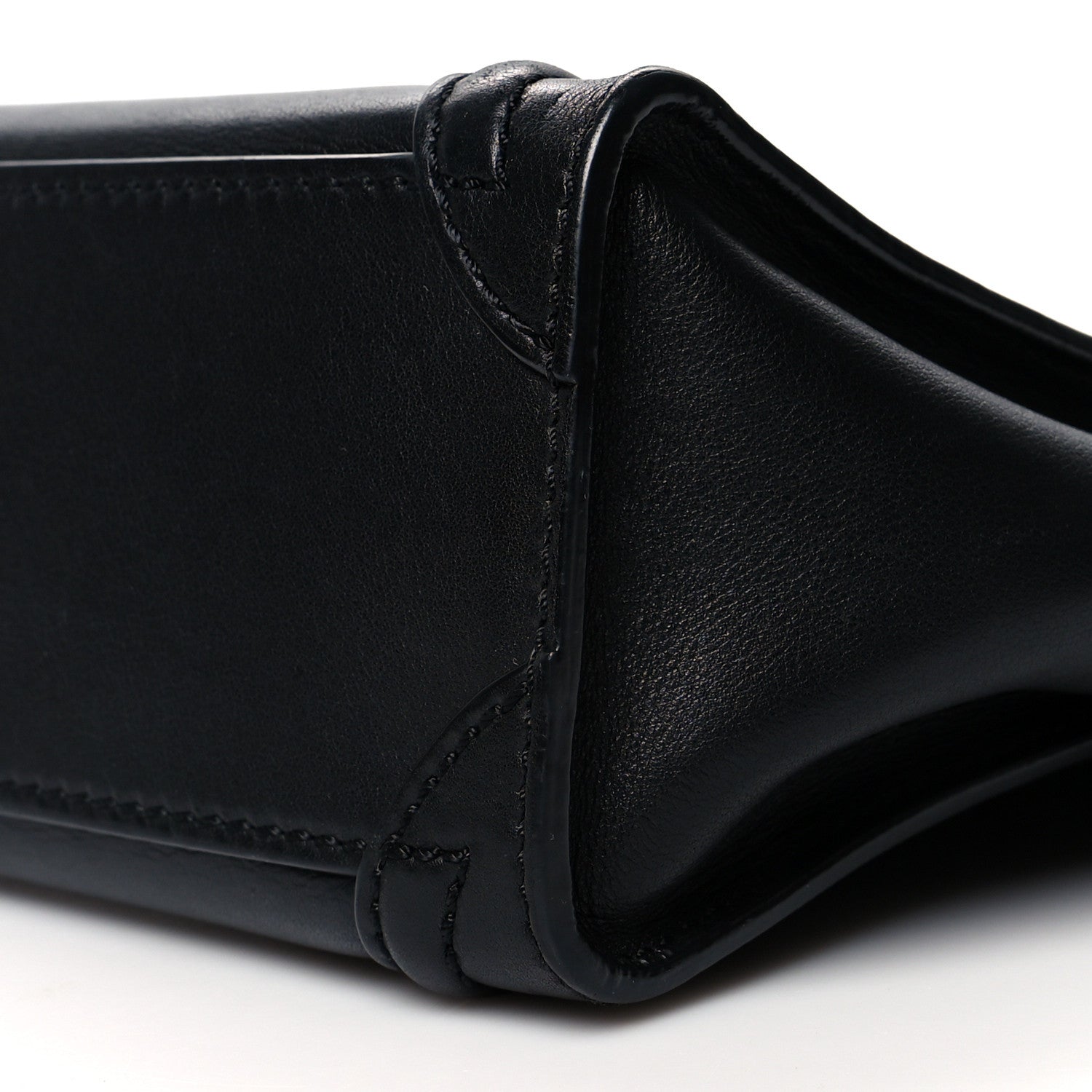 Celine Smooth Calfskin Nano Luggage Black 9 of 13
