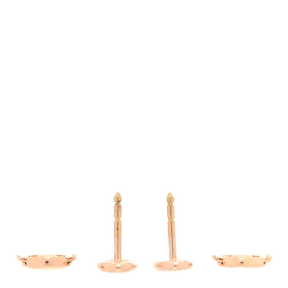 Hermes 18K Rose Gold TPM Farandole Stud Earrings 3 of 5