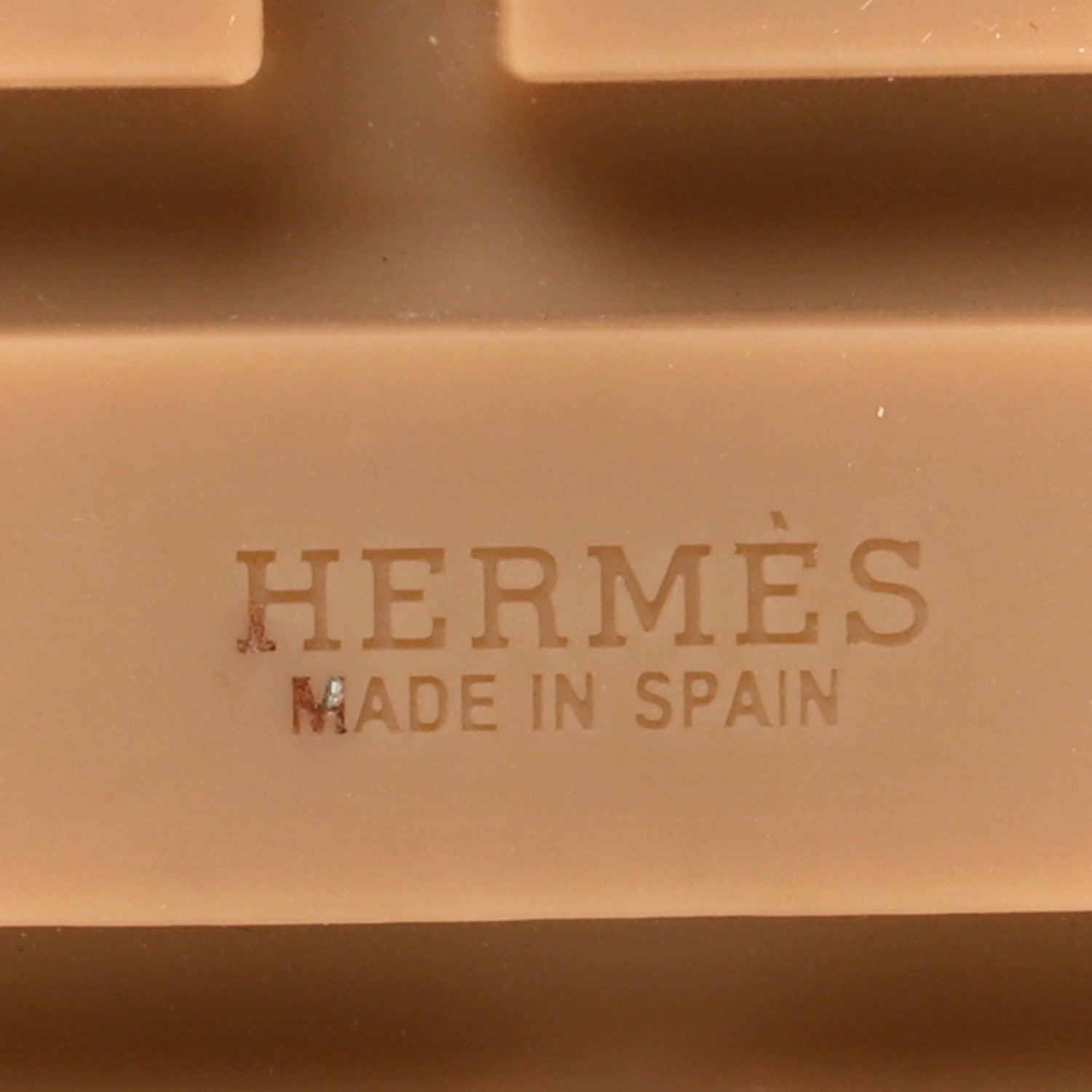 Hermes Calfskin Cork Eze 30 Sandals 38 Gold 8 of 9