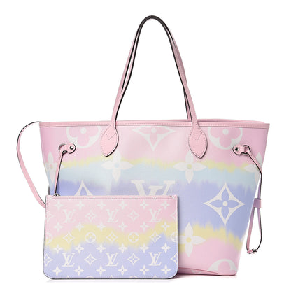 Louis Vuitton Monogram Escale Neverfull MM Pastel 1 of 10
