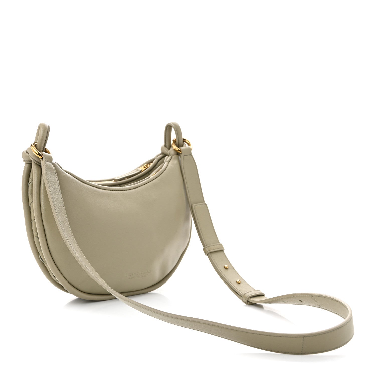 Bottega Veneta Nappa Intrecciato Small Gemelli Multipocket Bag Travertine Muse 3 of 10