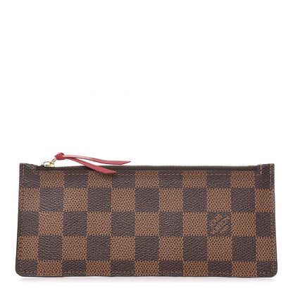 Louis Vuitton Damier Ebene Josephine Wallet Zippered Insert 1 of 8
