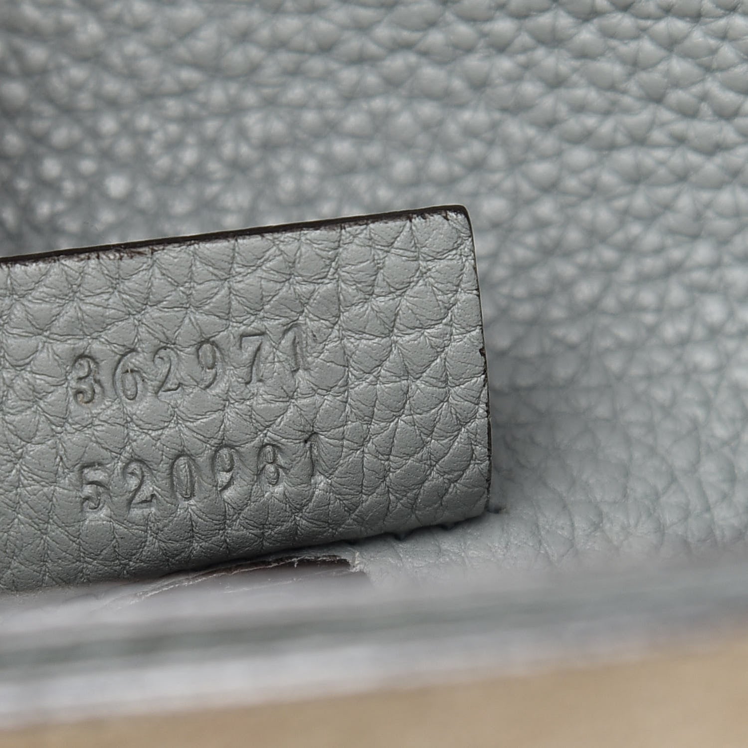 Gucci Soft Calfskin Small Jackie Shoulder Bag Grey 6 of 9