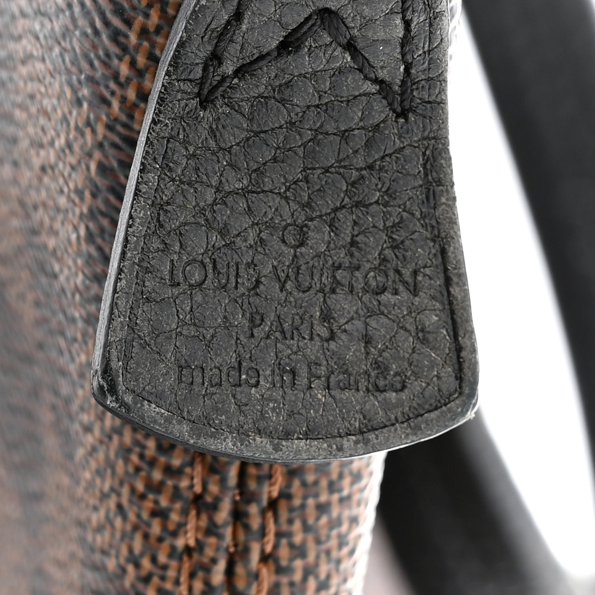Louis Vuitton Damier Ebene Hyde Park Black 6 of 14