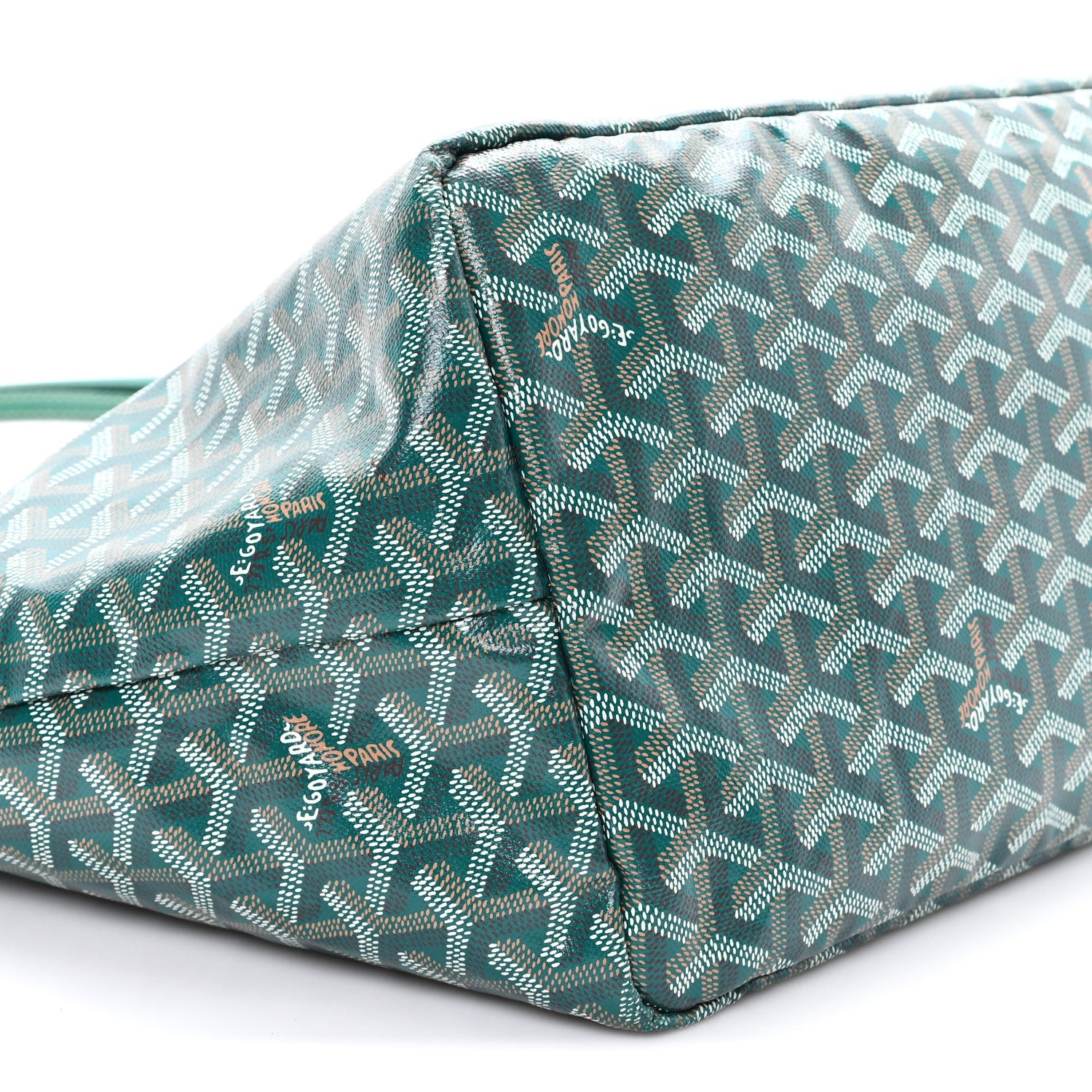Goyard Goyardine Saint Louis GM Green 10 of 13