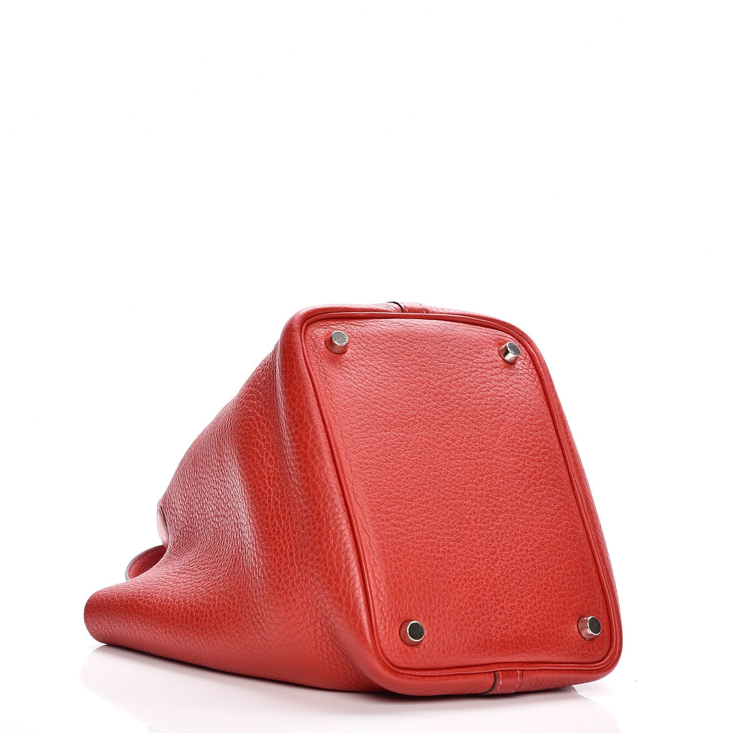 Hermes Taurillon Clemence Picotin 18 PM Rouge Vif 4 of 9