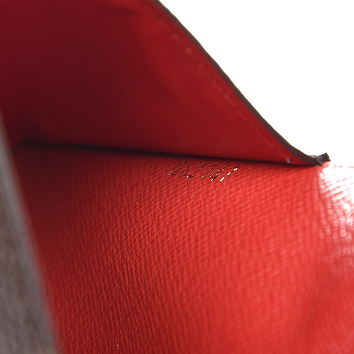 Louis Vuitton Monogram Daily Organizer Envelope Insert Red 7 of 7
